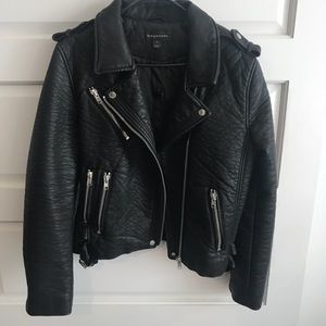 Bagatelle Black Vegan Leather Jacket